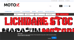 Desktop Screenshot of motodiscount.ro